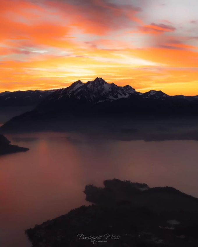 Pilatus in Abendstimmung Abendstimmung