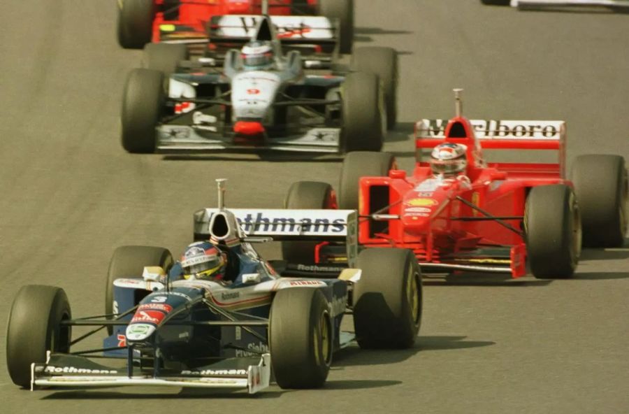 Jacques Villeneuve Michael Schumacher