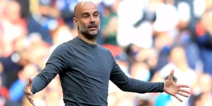 Will nach dem Meistertitel nun auch den Königsklassenpokal nach Manchester holen: ManCity-Coach Pep Guardiola. Foto: Adam Davy/PA Wire/dpa Will nach dem Meistertitel nun auch den Königsklassenpokal nach Manchester holen: ManCity-Coach Pep Guardiola. Foto: Adam Davy/PA Wire/dpa