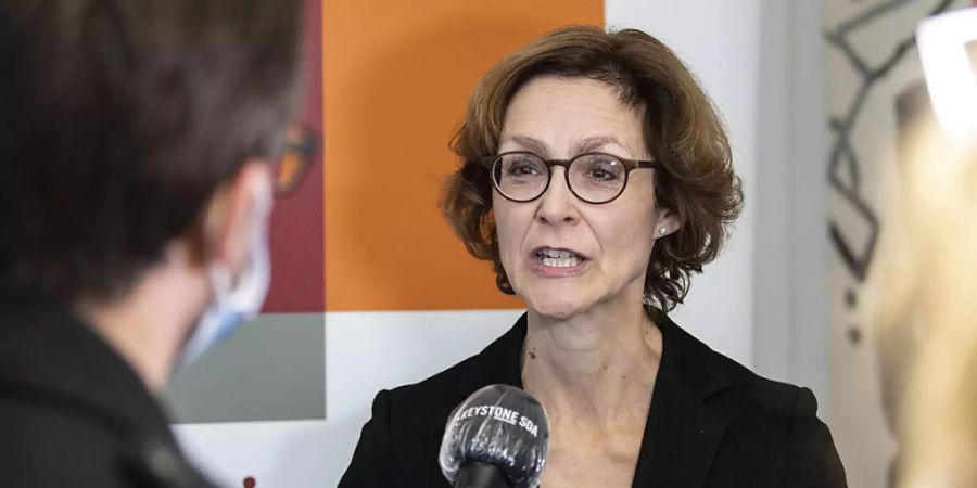 Monika Rühl, Direktorin des Wirtschaftsdachverbands Economiesuisse, unterstützt mit einem breit abgestützten Komitee das revidierte CO2-Gesetz. (Archivbild)