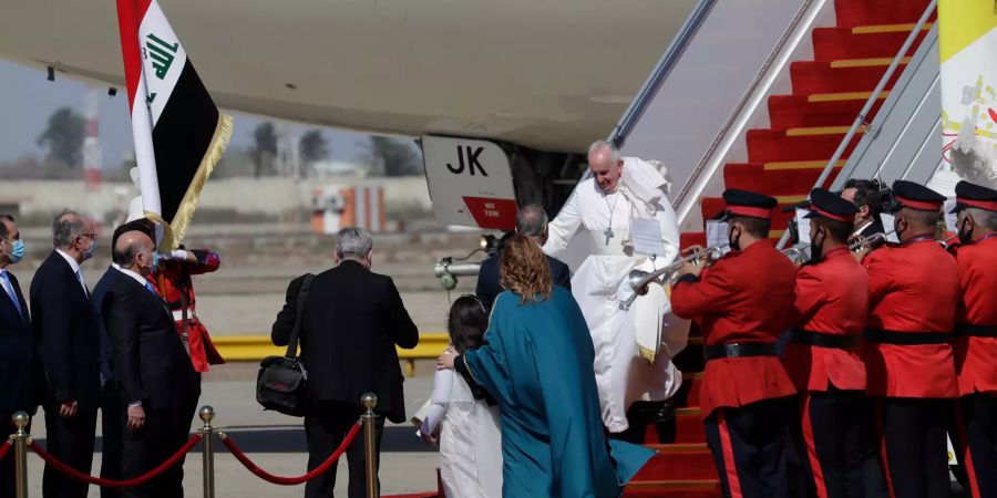 Papst Franziskus zu Besuch im Irak