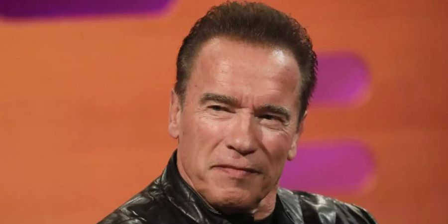 Arnold Schwarzenegger freut sich auf den Kinosommer. Foto: Isabel Infantes/PA Wire/dpa