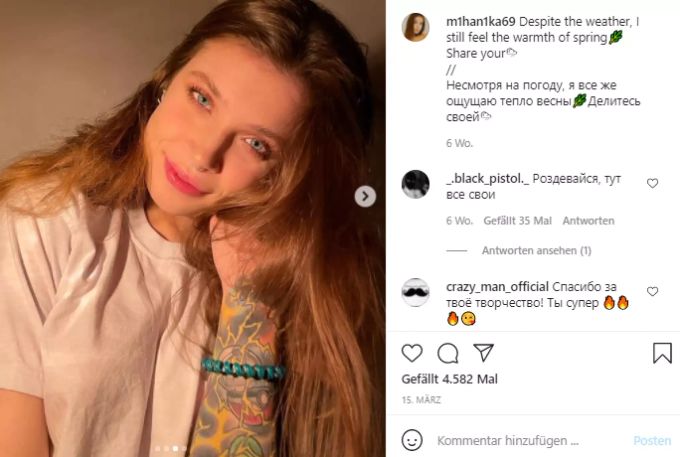 Veronika Troshina stammt ursprünglich aus dem russischen Rybinsk. Veronika Troshina