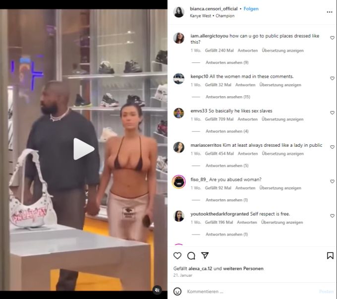 Bianca Censori Kanye West