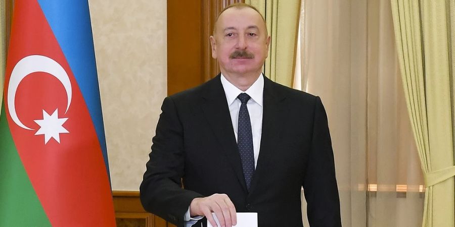 Ilham Aliyev Präsident Aserbaidschan