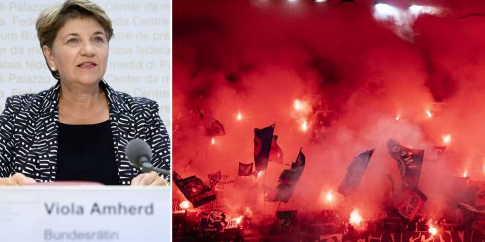 Für Super League - Bundesrätin Amherd fordert personalisierte Tickets