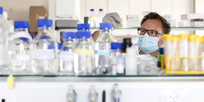 Marcel Walser, Teamleiter Covid-Projekt von Molecular Partners AG, Corona Medikament molecular partners