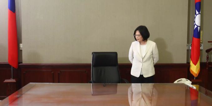 Taiwans Präsidentin Tsai Ing-Wen. Taiwan
