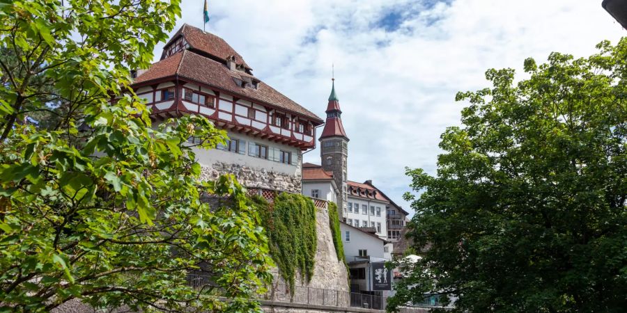 Das Schloss Frauenfeld.