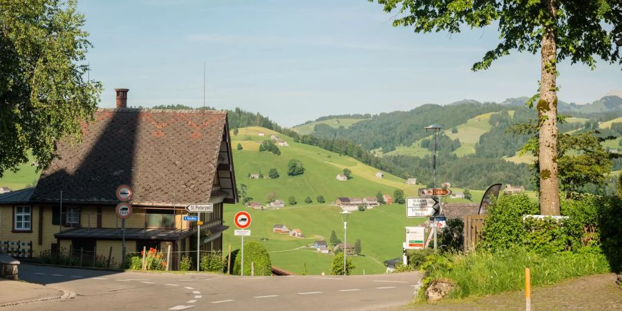 Gemeinde Hemberg im Toggenburg im Kanton St. Gallen.