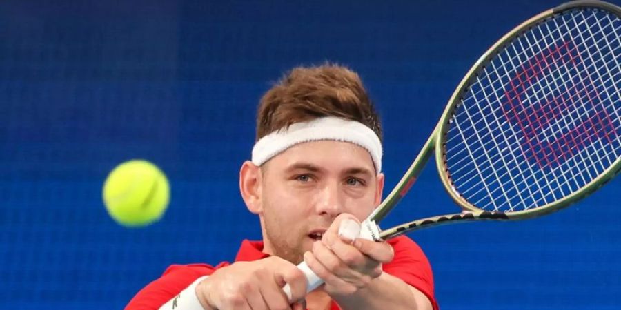 Filip Krajinovic setzte sich mit Serbien durch. Foto: David Gray/AAP/dpa