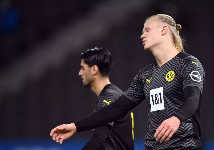 Beim letzten Spiel des BVB kommt Stürmer Erling Haaland nicht auf Touren. BVB Haaland