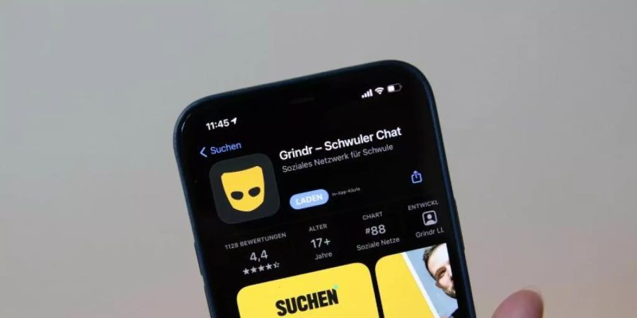 Die norwegische Datenaufsichtsbehörde hat die Dating-App Grindr wegen Verstosses gegen Datenschutzbestimmungen mit einer Millionenstrafe belegt. Foto: Christoph Dernbach/dpa