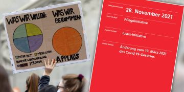 Pflegeinitiative Abstimmungsbüchlein