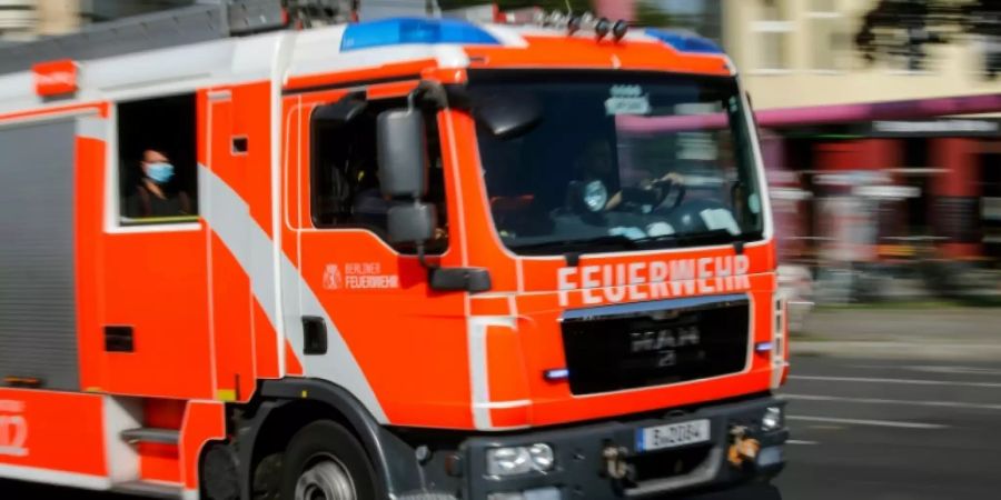 Einsatzwagen der Feuerwehr