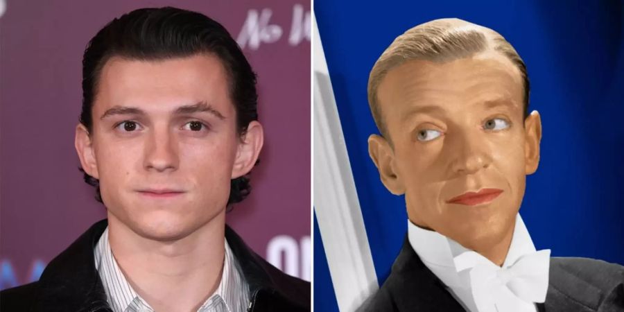 Tom Holland (l.) spielt Fred Astaire.