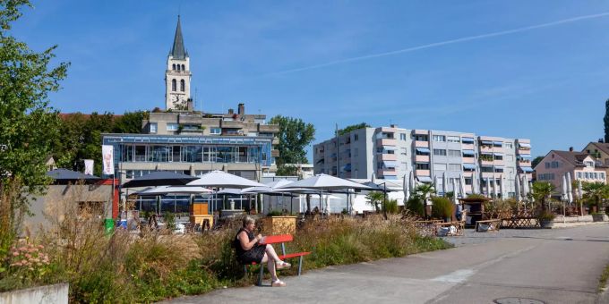 Seepromenade Romanshorn. Seepromenade Romanshorn.