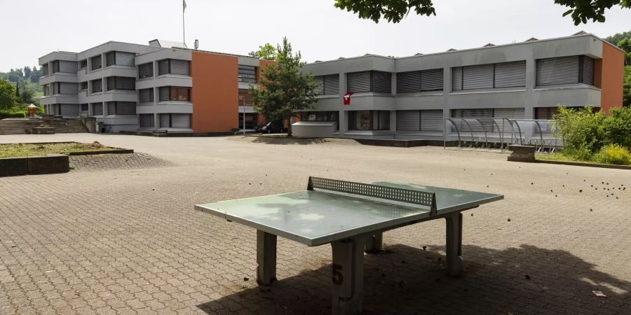 Der Kindergarten und die Primarschule Egg an der Fasanenstrasse in Frenkendorf.