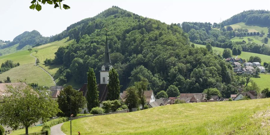 Die reformierte Kirche Langenbruck.