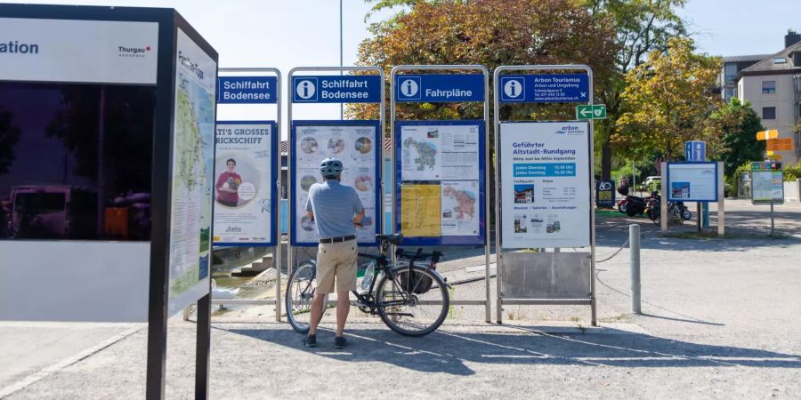 Schiffsfahrt Bodensee in Arbon.