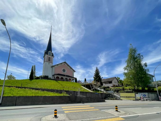 Kirche Ballwil. Kirche Ballwil.