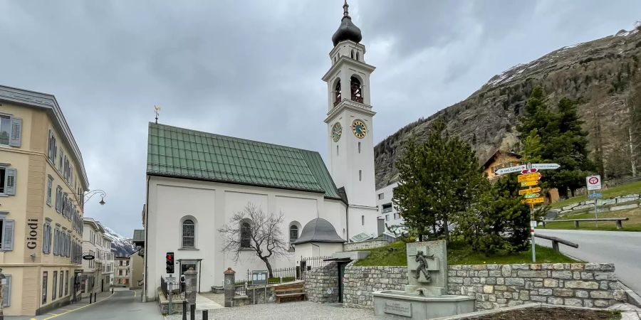Kirche Pontresina.