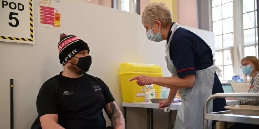Covid-Impfung in Grossbritannien