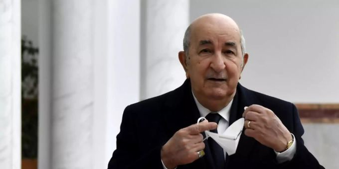 Algeriens Präsident Abdelmadjid Tebboune Algeriens Präsident Abdelmadjid Tebboune