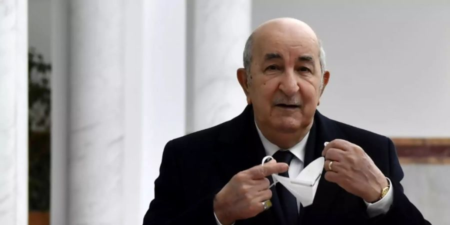 Algeriens Präsident Abdelmadjid Tebboune