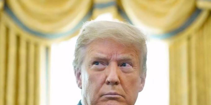 Dass sein eigener Blog floppte, soll Ex-US-Präsident Donald Trump nach US-Medienberichten sehr erzürnt haben. Foto: Patrick Semansky/AP/dpa Dass sein eigener Blog floppte, soll Ex-US-Präsident Donald Trump nach US-Medienberichten sehr erzürnt haben. Foto: Patrick Semansky/AP/dpa
