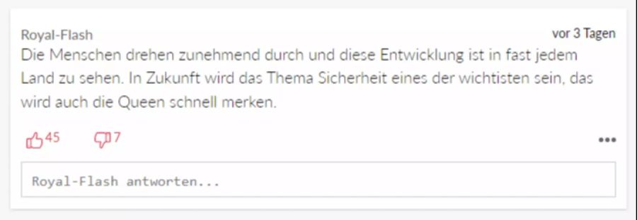 Für «Royal-Flash» ist der Fall des Queen-Attentäters kein Einzelfall.