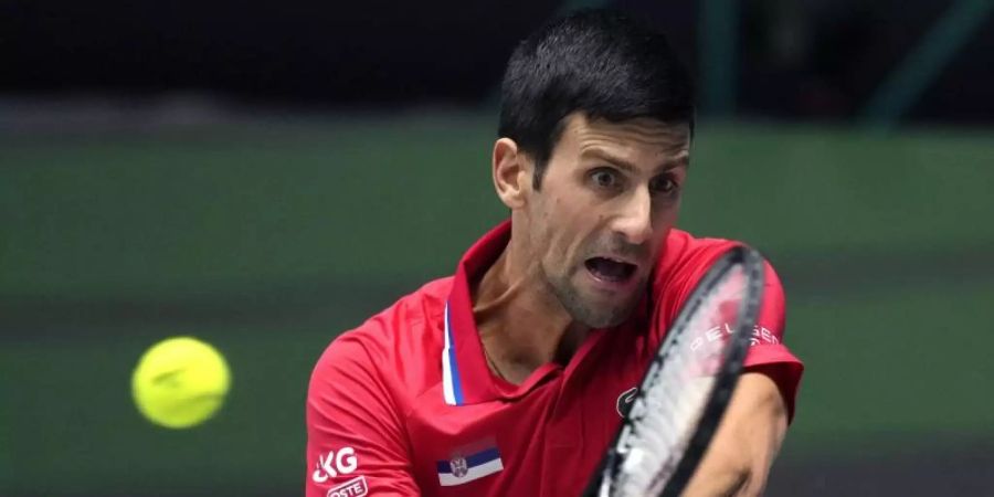 Novak Djokovic ist die Nummer eins der Tennis-Weltrangliste. Foto: Michael Probst/AP/dpa