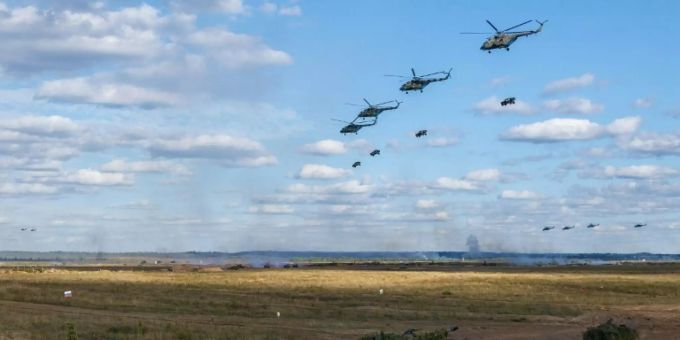Russische Militärübung Russland Militär
