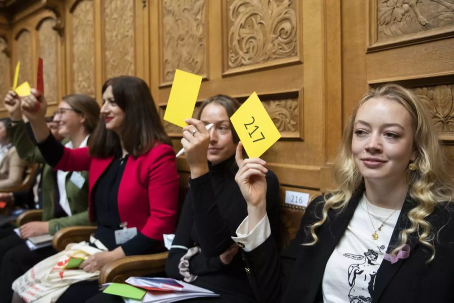 Die Frauensession hat historischen Charakter – es ist erst die zweite überhaupt. Die erste fand vor 30 Jahren statt.