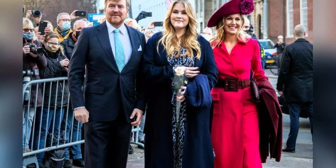 König Willem-Alexander und Königin Máxima sind stolz auf ihre älteste Tochter Prinzessin Amalia. catharina-amalia der niederlande