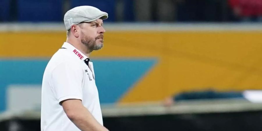 Will den Zuschauern attraktiven Fussball bieten: Köln-Coach Steffen Baumgart. Foto: Uwe Anspach/dpa