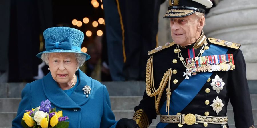 Die verstorbene Queen Elizabeth und ihr verstorbener Ehemann Prinz Philip.