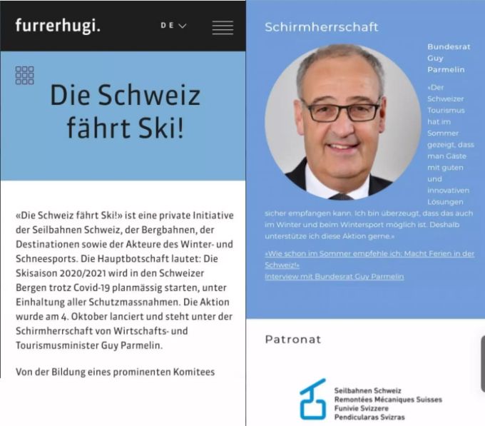 Schirmherrschaft für die todbringende Kampagne