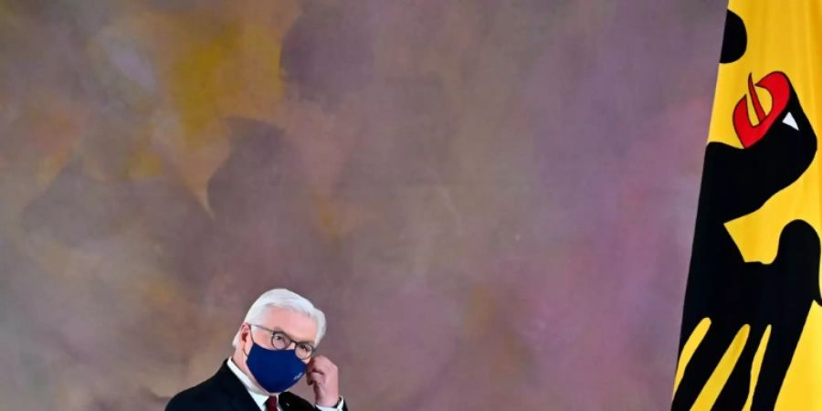 Frank-Walter Steinmeier im Dezember im Schloss Bellevue