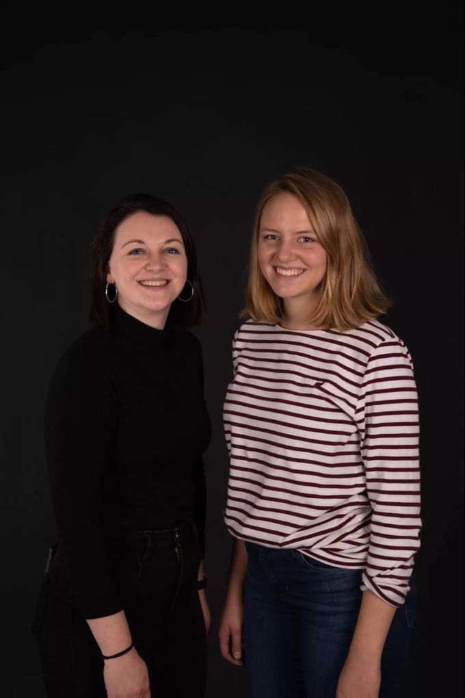 Célina Rohrbach und Anna Meier. Zwei Frauen.