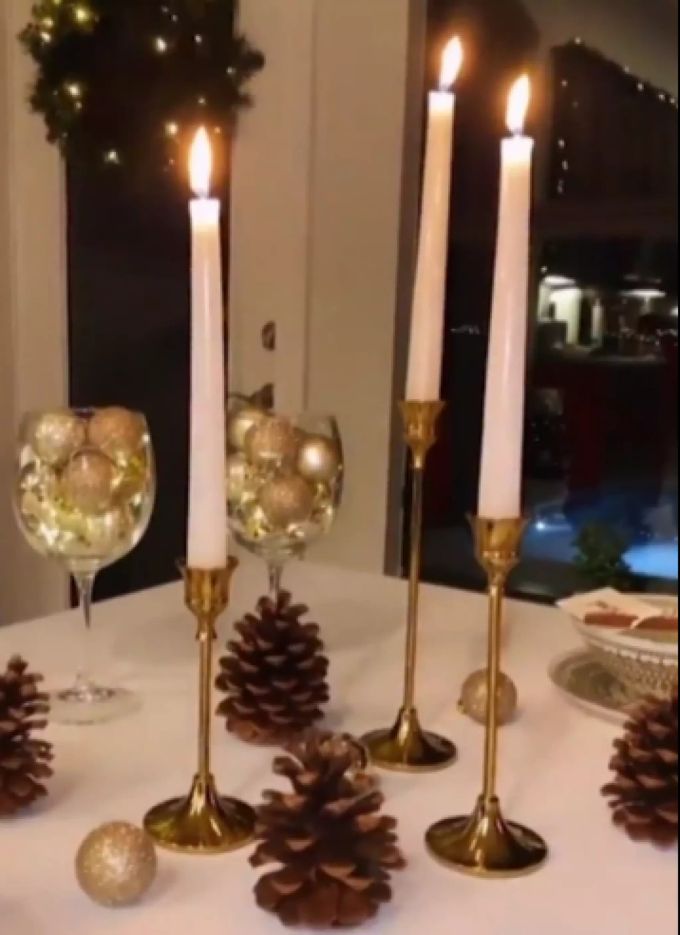 Der Weihnachts-Tisch der Wendlers. Michael wendler