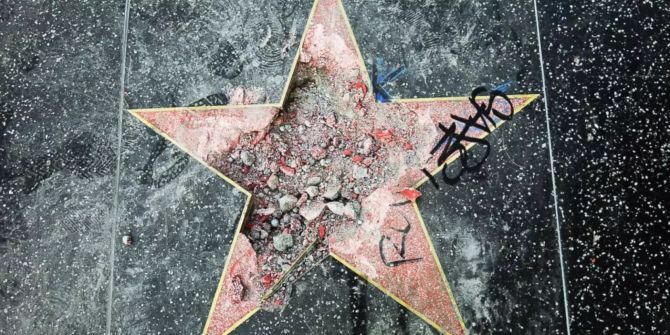 Hollywood-Stern Donald Trump