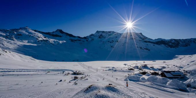 Au der Engstligenalp südlich von Adelboden BE bleiben die Pisten vom 4. bis 22. Januar 2021 zu.