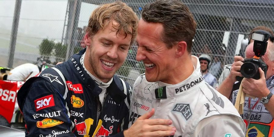 Sebastian Vettel Michael Schumacher