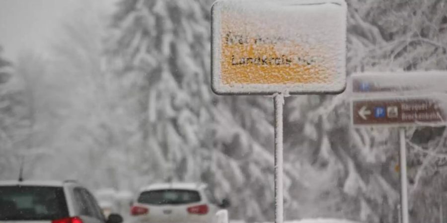 Schneefälle sorgen im Harz für gute Wintersportbedingungen. Foto: Matthias Bein/dpa-Zentralbild/dpa
