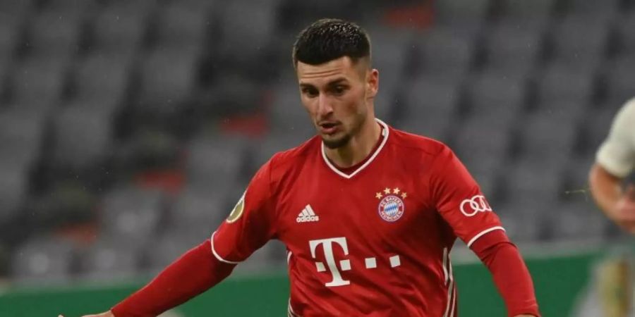 Soll Spielpraxis sammeln: Bayern-Talent Leon Dajaku. Foto: Peter Kneffel/dpa