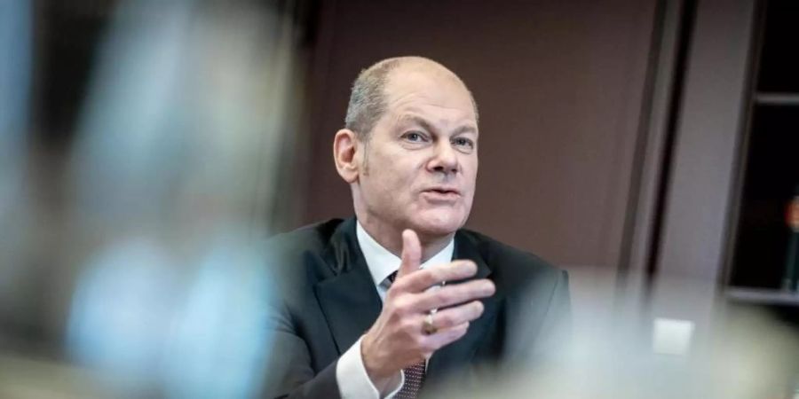 «Bin unverändert für eine finanzielle Entlastung der Kommunen in Deutschland»: Bundesfinanzminister Olaf Scholz. Foto: Kay Nietfeld/dpa