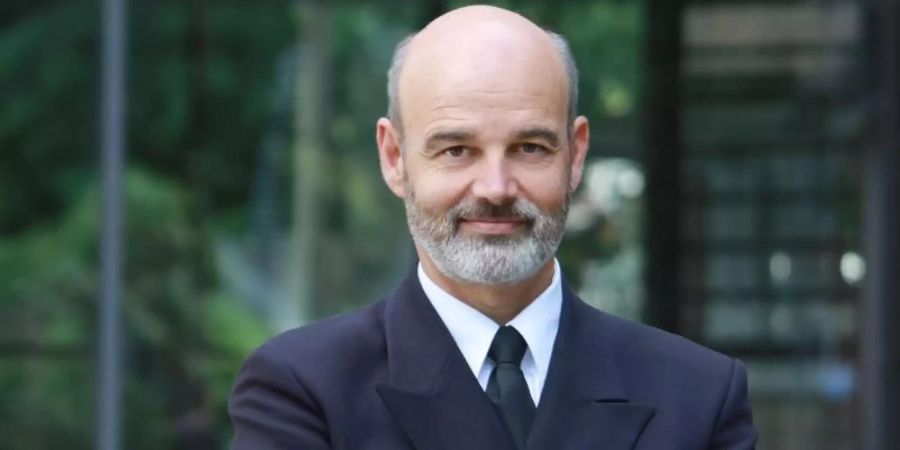 Dr. Christian Haggenmiller über Biotechnologie beim Militär: «Andere Nationen haben eben weniger Scheu vor manchen Entwicklungen, ein anderes ethisches und juristisches Verständnis.». Foto: Lene.Bartel/FüAkBw/dpa