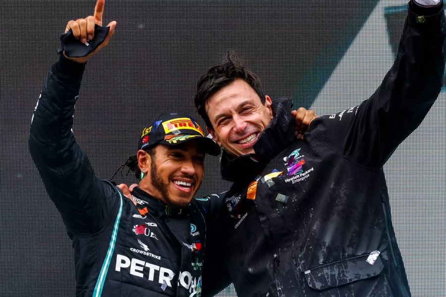 Lewis Hamilton Toto Wolff