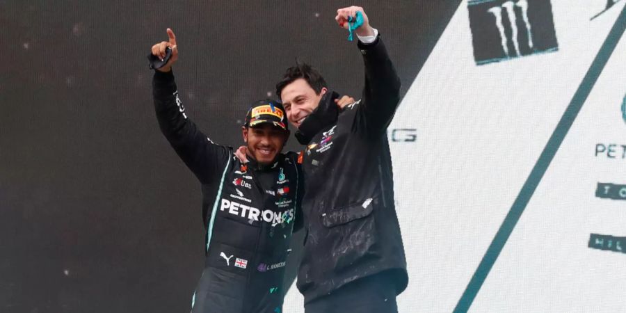 Lewis Hamilton Toto Wollf